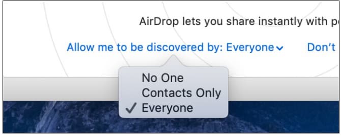 How to Fix AirDrop not working on Mac