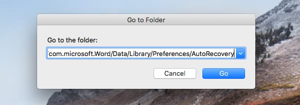 How To Recover Previous Unsaved Deleted Word Document On Mac