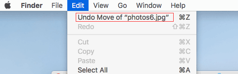 how do i undo recover files from trash on mac