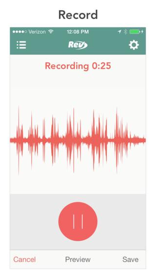 voice recorder app iphone